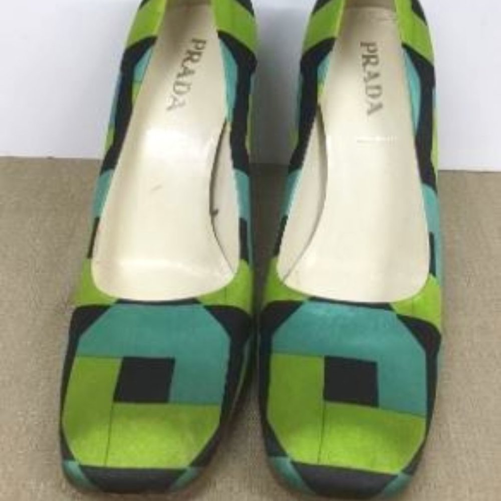 Prada Satin Pumps